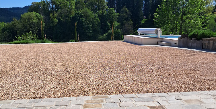 aménagement cour extérieure - santailler paysage