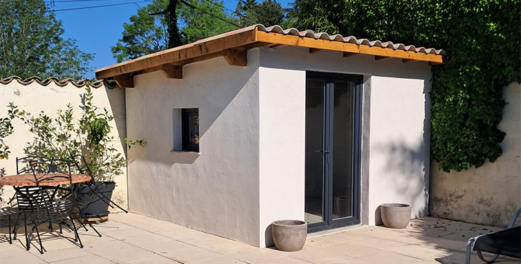 abri de jardin - santailler paysage