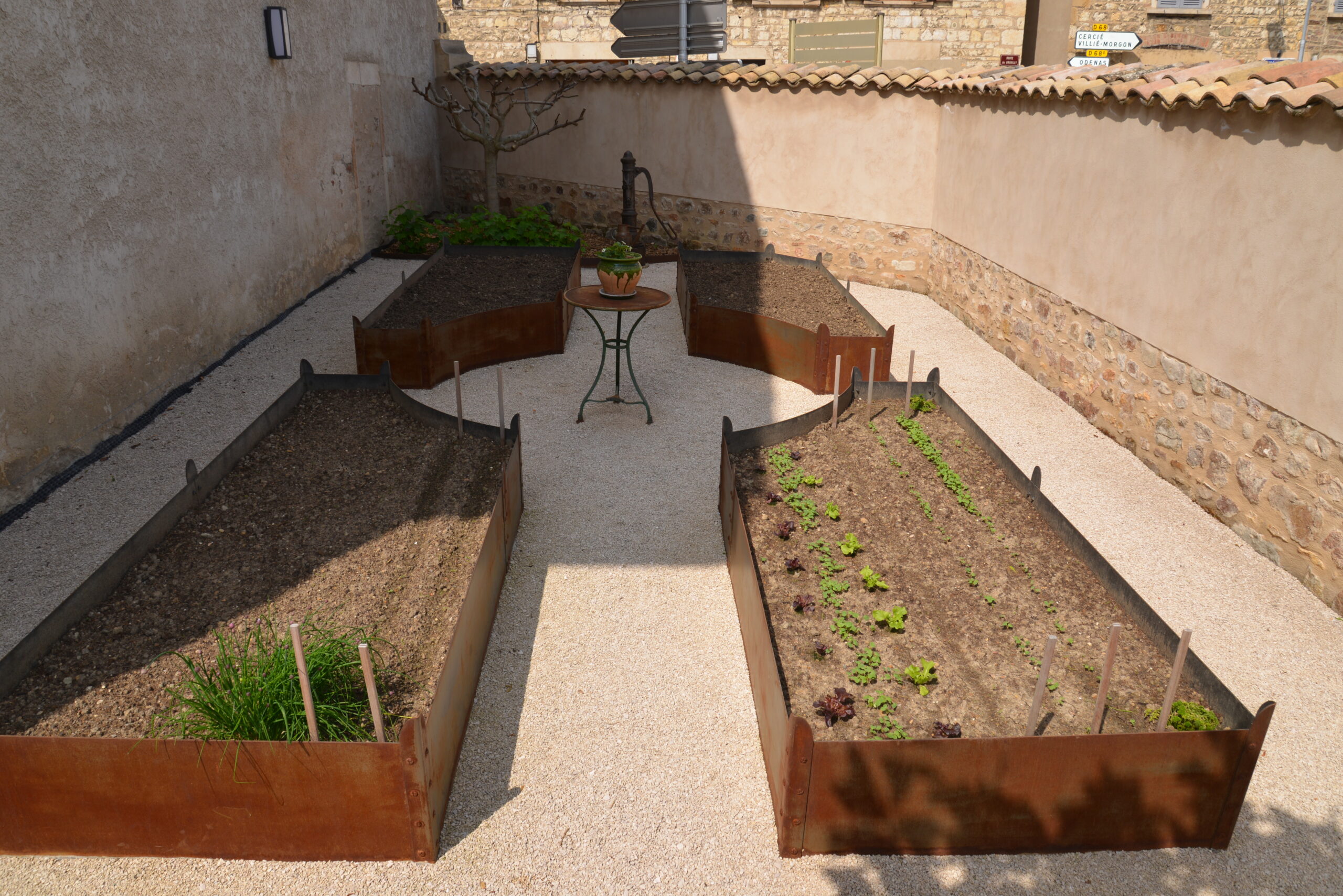 potager francais - santailler paysage